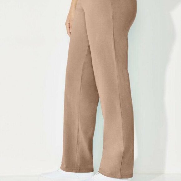 Catherines Khaki Suprema Pants- 4X- NWT - Picture 2 of 4